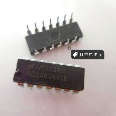 一级 ADC0834BCN DIP-14 模数转换器 ADC0834 进口原装