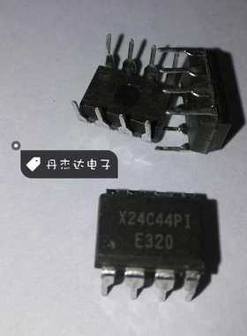 一级 直插 X24C44 X24C44P串行非易失性静态RAM芯片 DIP-8脚