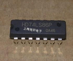全新原装正品 HD74LS86P 74LS86 四2输入异或门 直插 一个起拍