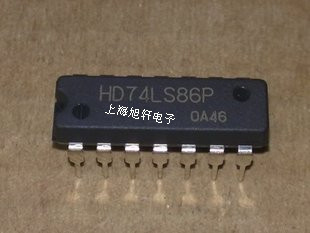 全新原装正品 HD74LS86P 74LS86 四2输入异或门 直插 一个起拍
