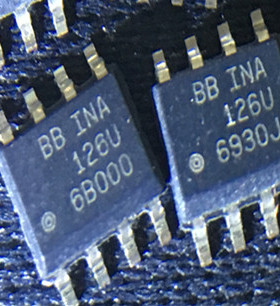 INA126U INA126UA  INA126 丝印126U BB SOP-8