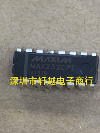 全新进口 串口通信转换芯片MAX232 MAX232CPE MAX232EPE直插DIP16