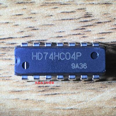全新原装正品 HD74HC04P 74HC04 DIP14 直插14脚 逻辑芯片 逆变器
