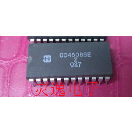IC集成|CD4508BE HARRIS DIP-24)全新原装正品 量大价优 可直拍