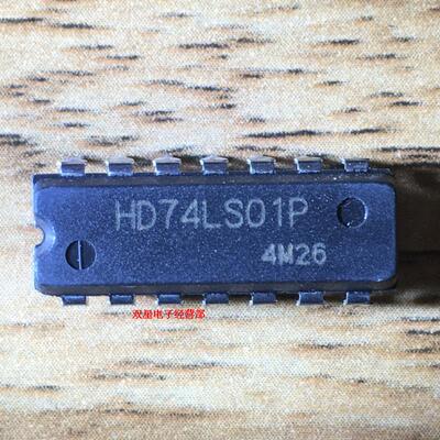全新原装正品 HD74LS01P 74LS01 DIP14 直插14脚 集成电路芯片