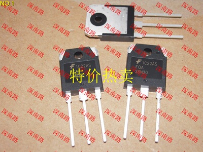 大功率场效应管FQA38N30 38N30 TO3P 38A300V FSC进口全新配件