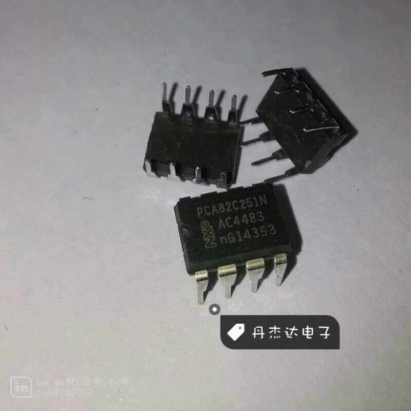 一级 PCA82C251N 直插DIP8 收发器芯片 PCA82C251 进口原装