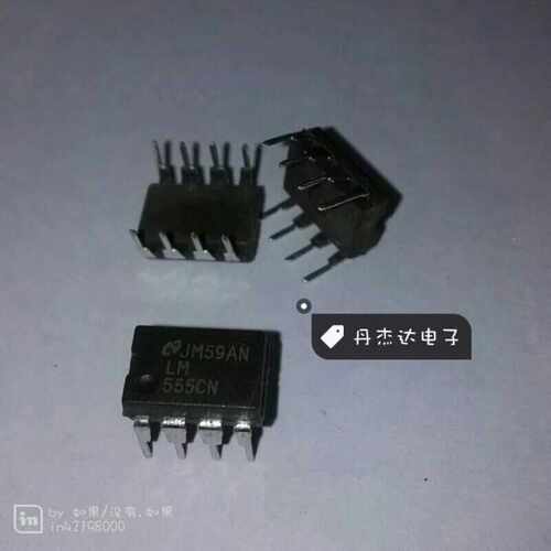 一级 直插 LM555 LM555CN DIP-8 (单路)计时/振荡器 进口原装