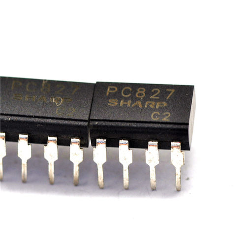 PC827 光耦 直插DIP8 光隔离器 光电耦合