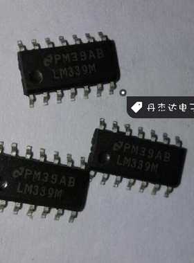 一级 LM339MX LM339M SOP-14 3.9MM TI/NS线性比较器