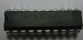 IC 集成电路HD74LS240P 直插芯片HD74LS240 全新原装HD74LS240