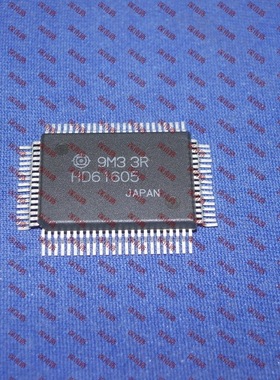 段类型LCD驱动器 HD61605 HITCHIA QFP80 进口现货 电子配件