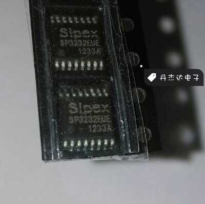 一级 SP3232EUE TSSOP-16 RS-232 电平转换芯片 ， 进口原装