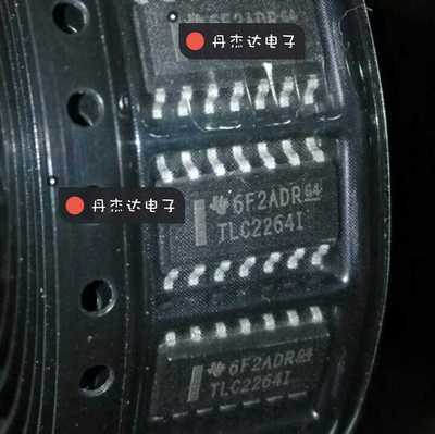 贴片TLC2264CD TLC2264ID  轨到轨运算放大器 SOP-14封装