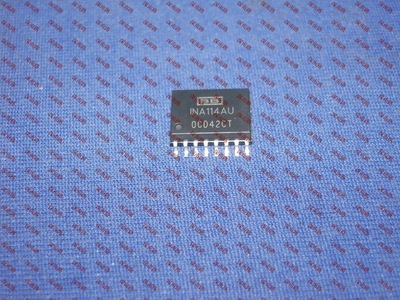 仪表放大器INA114AU INA114 TI BB SOP16进口原装集成 电 路芯片