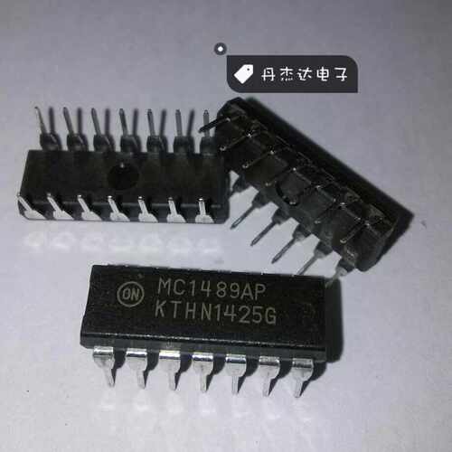 一级 MC1489AP DIP14直插  四线接收器 进口原装 专业配单