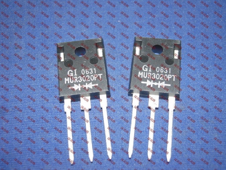 高速共阴整流二极管MUR3020PT MUR3020 TO3P全新原装焊机整流管