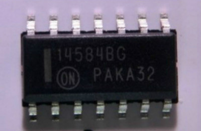 MC14584BDR2G 14584BG SOP-14 六角施密特触发器 MC14584