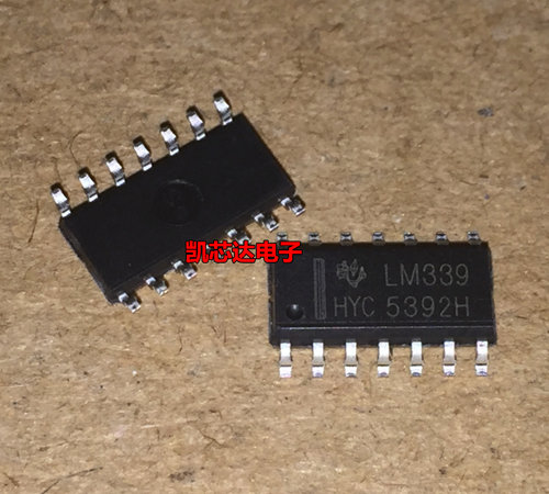 全新原装 TI/德州 贴片 LM339DR SOIC-14 芯片 四通道电压比较器