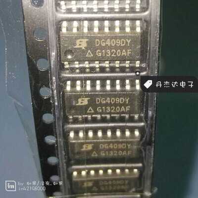 一级 DG409DY SOP16 3.9MM 模拟多路复用器 进口原装