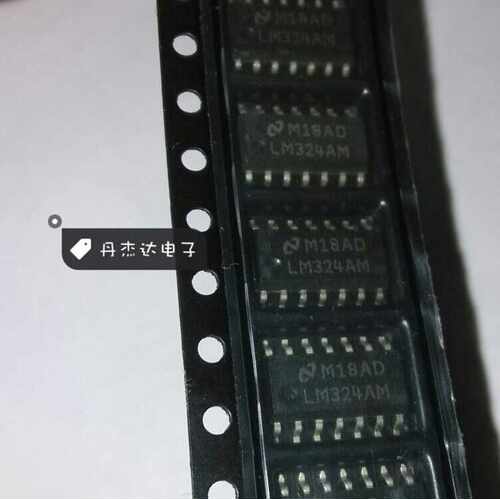 一级 NS LM324AM SOP14 3.9MM 贴片四运算放大器 进口原装