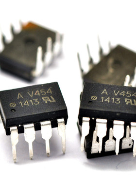 AV454 光耦 直插DIP8 光隔离器 光电耦合