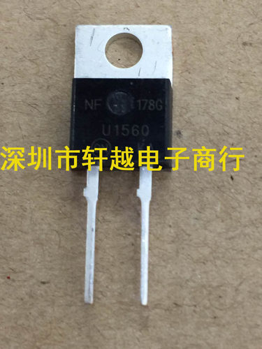 全新进口 快恢复二极管  MUR1560G 丝印U1560G TO-220-2