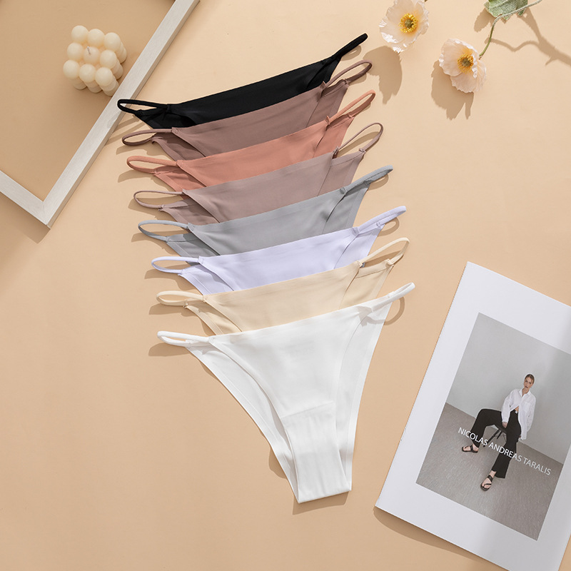 内裤女士低腰三角裤欧码棉底裆透气速干大码女生无痕内裤