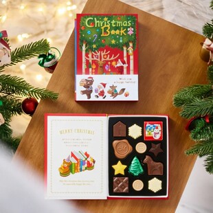 【现货圣诞节限定】日本代购morozoff巧克力圣诞书礼盒日历盲盒