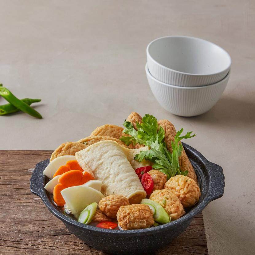 韩式三湖综合鱼饼内有汤料包图片