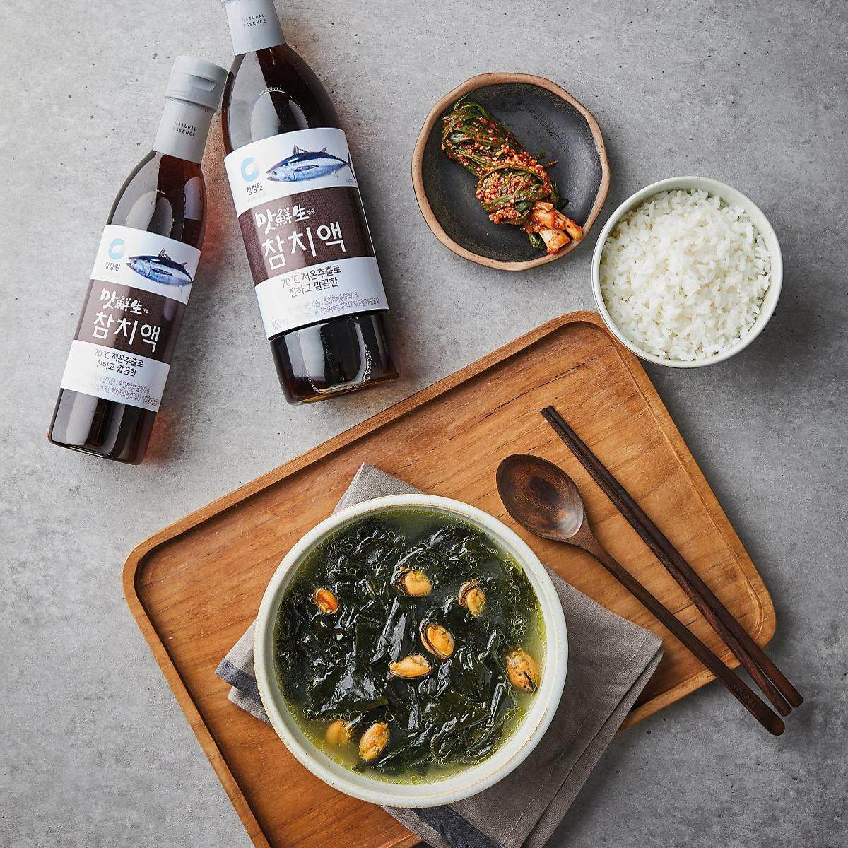 韩国味鲜生清净园金枪鱼调味汁鱼露海带汤鸡蛋羹凉拌菜提鲜用250g,粮油调味/速食/干货/烘焙,复合调味汁/冷泡汁/糟卤类,淘宝优惠券,粉丝福利购,淘宝优惠卷