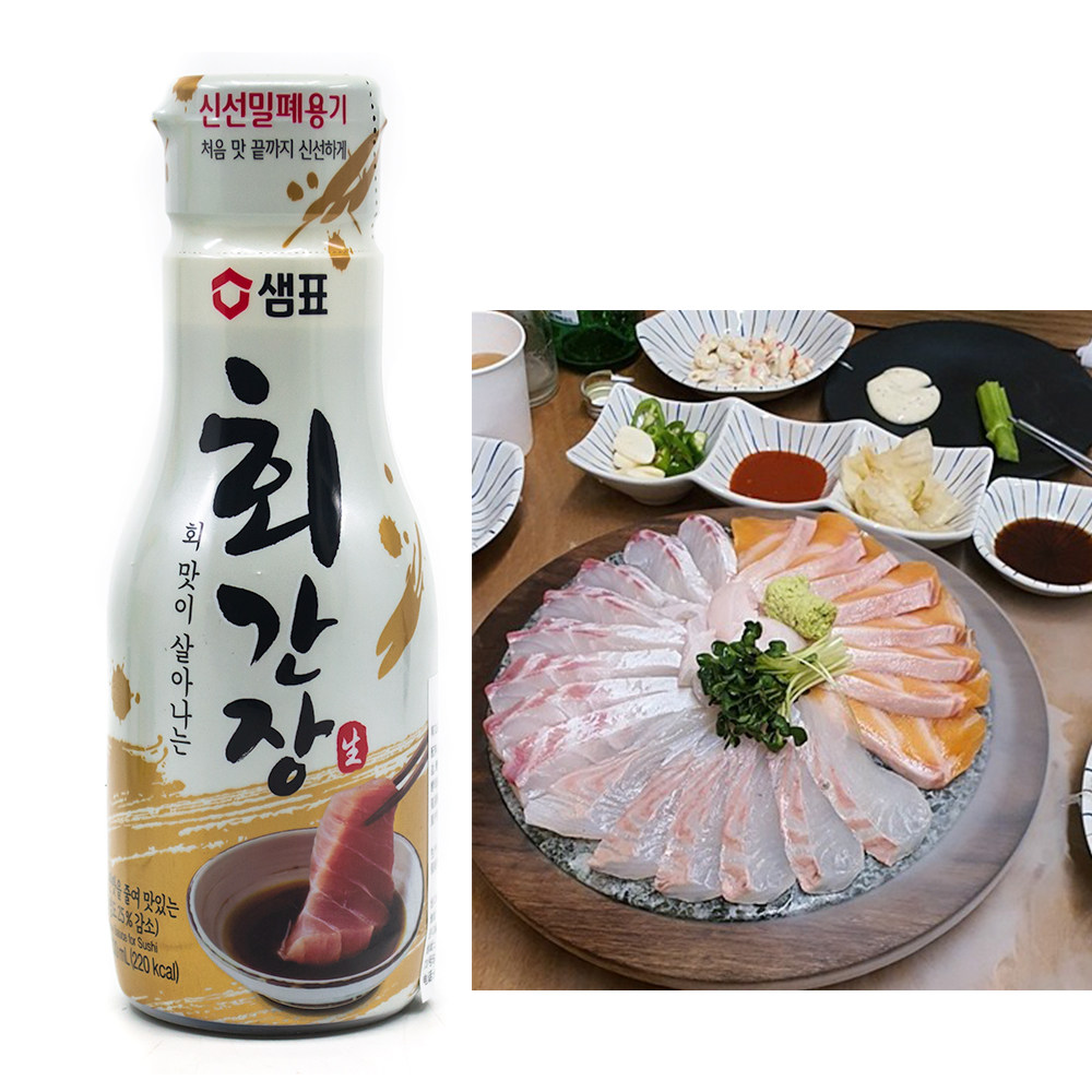 韩国进口膳府鱼生寿司酿造酱油生鱼片调味蘸食用 200ml
