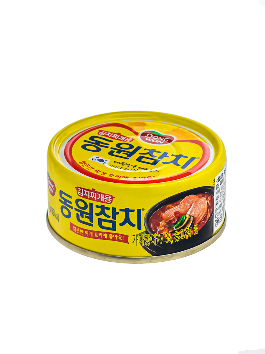 韩国DONGWON/东远泡菜汤用金枪鱼罐头100g 水产肉类/新鲜蔬果/熟食 鱼类罐头 原图主图