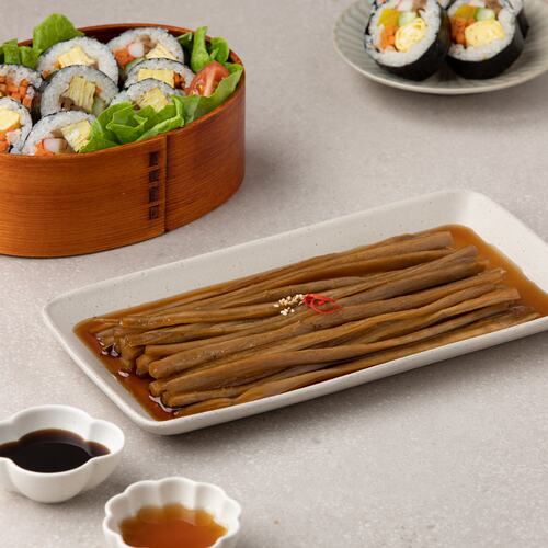 韩式紫菜包饭JAS进安腌渍牛蒡切条牛蒡寿司料理用食材 500g - 封面