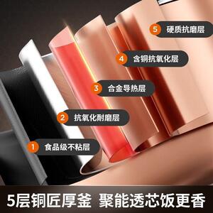 九阳电压力锅Y-50C72家用双胆高压锅5升多功能饭煲智能预约电饭煲