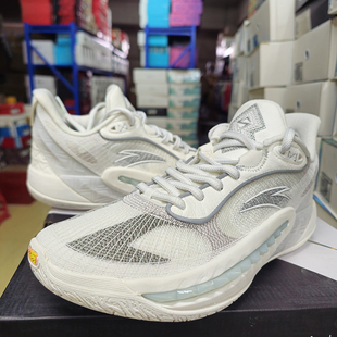 安踏男子 狂潮6 Pro 时尚百搭减震防滑耐磨低帮篮球鞋112431111