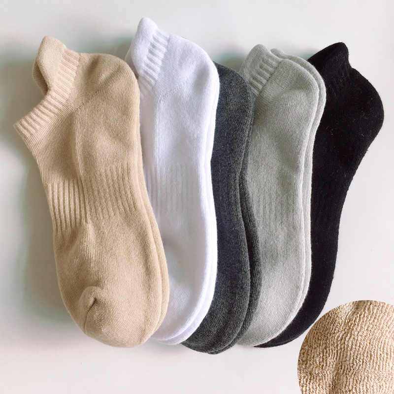 秋冬季加厚保暖跑步毛巾底袜子