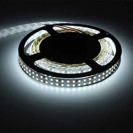 自粘灯带led灯条柔性硅胶灯带12v三色变光灯带24v酒柜灯带嵌入式