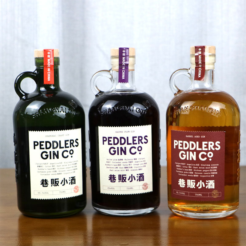 巷贩小酒小贩金酒peddlers gin 小批量手工金酒杜松子基酒调酒