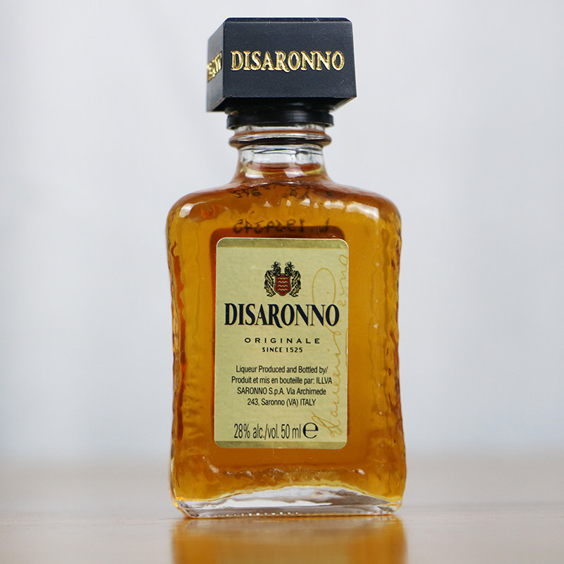 洋酒 帝萨诺杏仁力娇甜酒小酒版50ml 玻璃瓶酒伴意大利正品