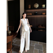 套装 GEMQI 气质一整套ootd穿搭2025超火穿搭一整套女巨好看夏装