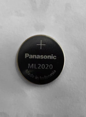 松下/Panasonic充电电池ML2020  3V可充电电池日本进口原装正品