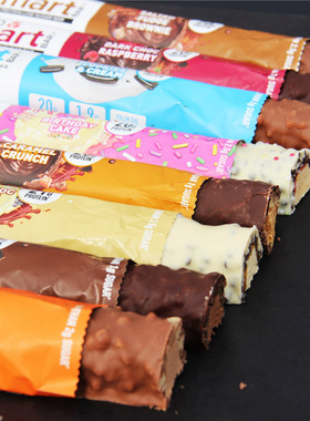 PhD蛋白棒Smart智选饱腹代餐乳清能量棒健身零食品蛋白质无0蔗糖