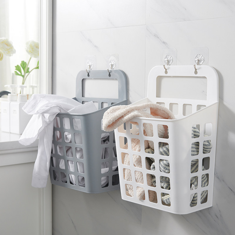 脏衣服收纳筐装衣娄挂式家用卫生间放衣服篮壁挂篓子衣物篮大小号