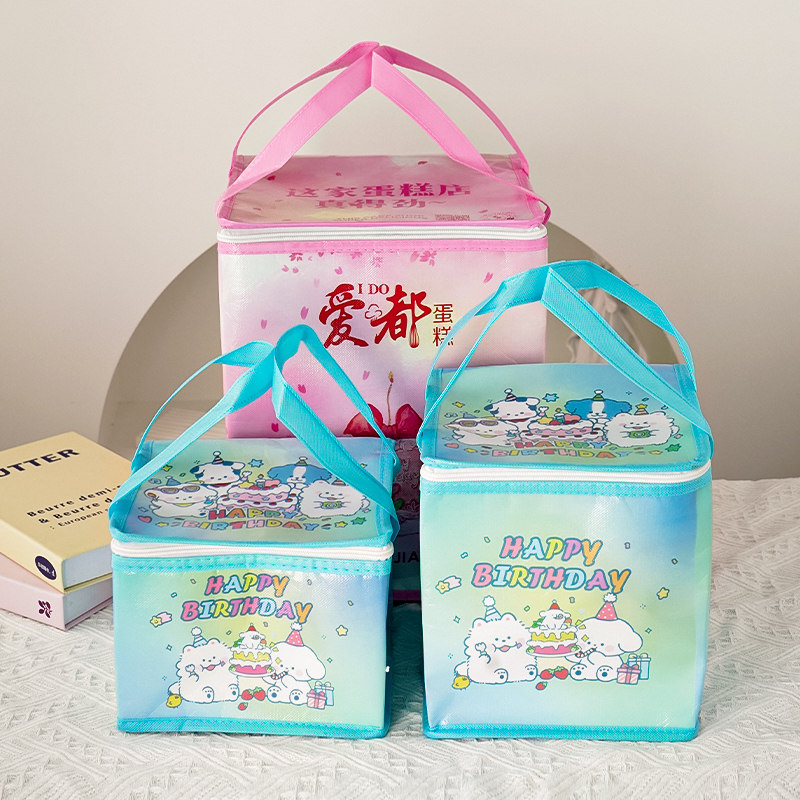 保温袋手提袋冷藏保鲜铝箔图片