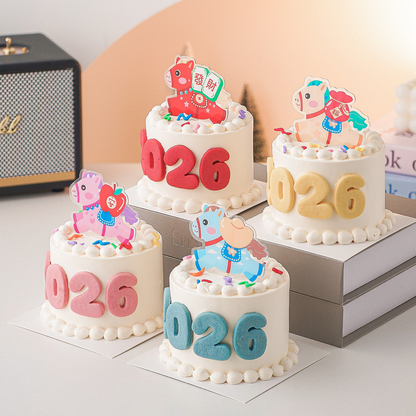 马年蛋糕装饰亚克力马上发财2026造型饼干小马新年烘焙甜品插件,节庆用品/礼品,节日装扮用品,淘宝优惠券,粉丝福利购,淘宝优惠卷