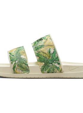 Nike Offcourt 绿色女子运动休闲舒适简约镂空一字拖鞋FV5635-001