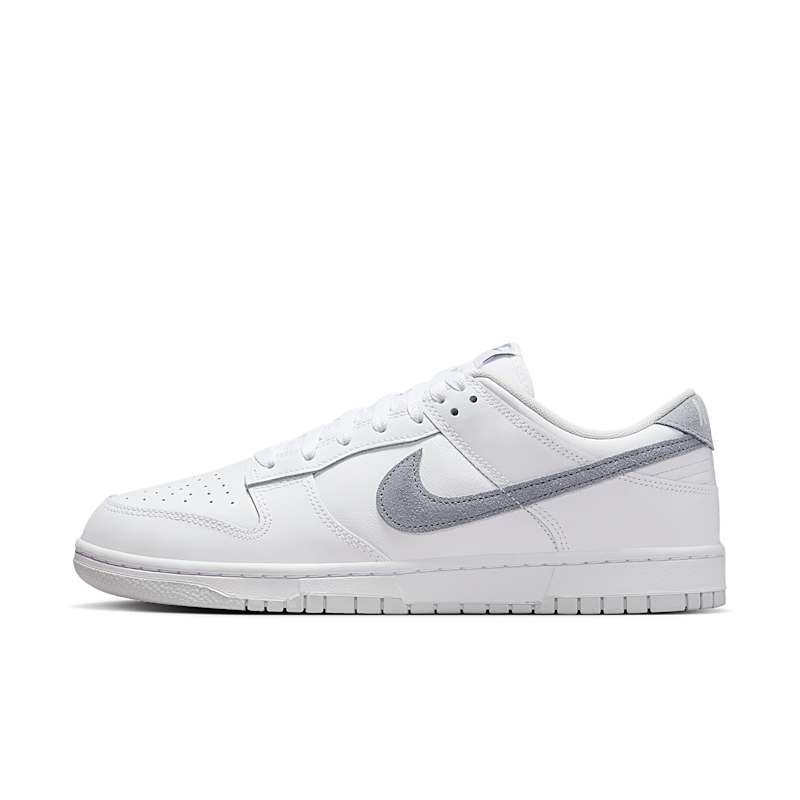 NikeDunkLow白灰色低帮板鞋