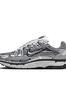 Nike P-6000 银灰色 男女同款 低帮 休闲运动跑步鞋CN0149-001