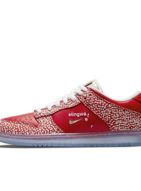 Nike Dunk SB 迷幻蘑菇 红色 男款 低帮休闲运动板鞋DH7650-600